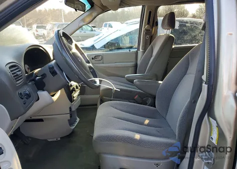 2007 Dodge Grand Caravan Sxt из США, поврежденный, VIN 2D4GP44L97R228572